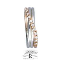 Anello Rubinia Donna Filodellavita in Oro Diamante 0.17 Ct AN8ARBT-15 - AN8ARBT-15